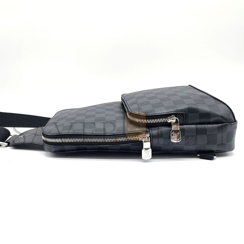 l0*is V*t0n damier graphite avenue sling bum bag m41719 (31*20*10cm)